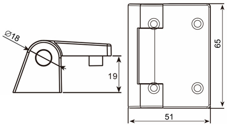 弹簧合页Auto Return Hinge 